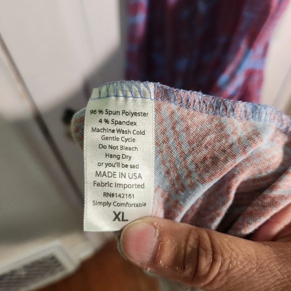 Lularoe Maxi Skirt Size XL - Picture 5 of 5